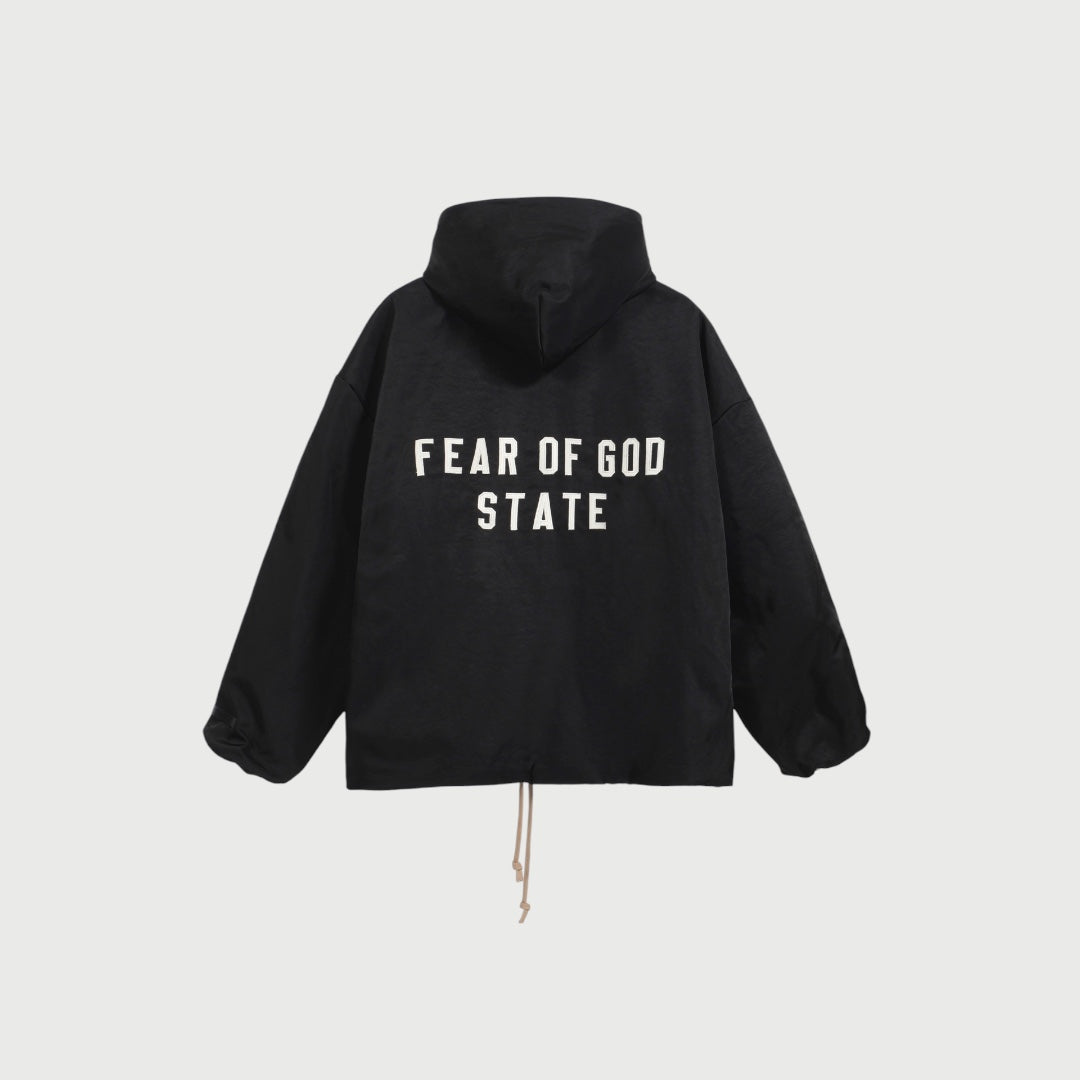 Veste de coach à capuches Fear of God Essentials