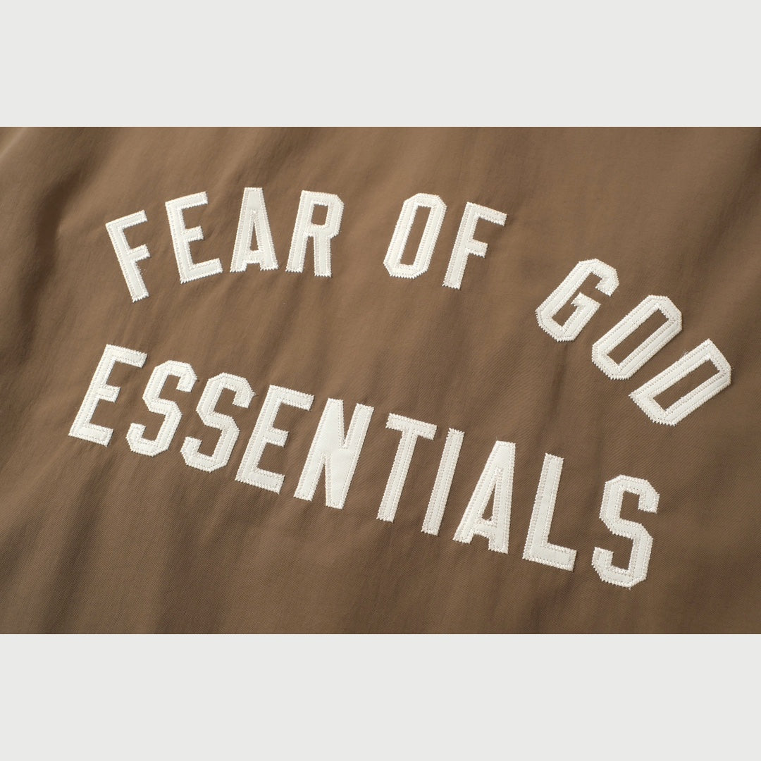 Veste de coach à capuches Fear of God Essentials