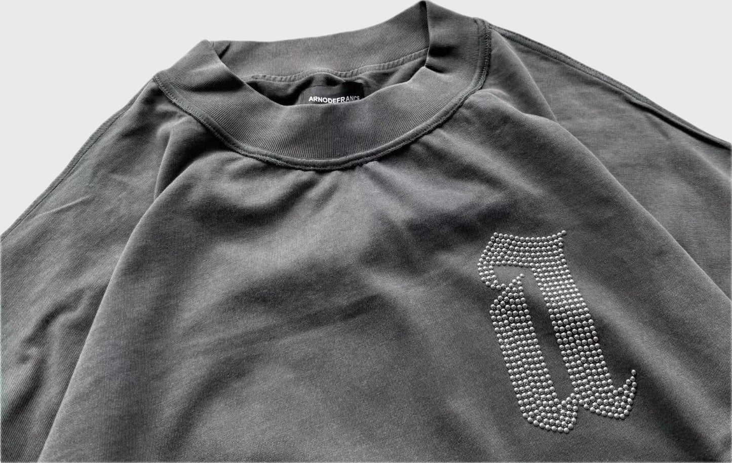 T-shirt gris délavé Arno De France
