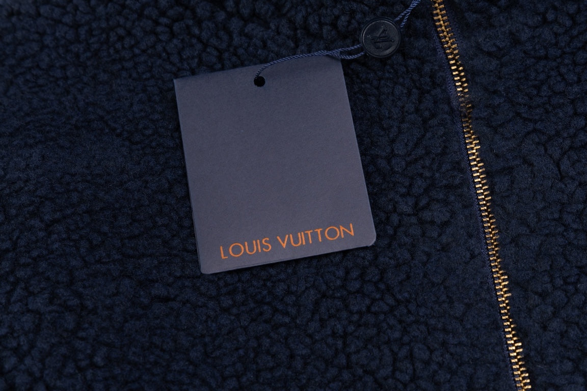 Blouson en polaire Louis Vuitton
