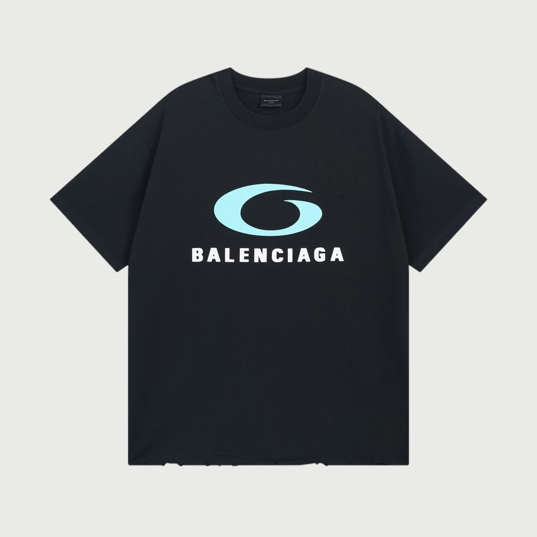 T-shirt à logo imprimé Balenciaga