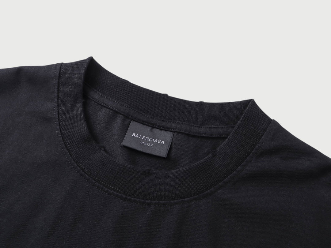 T-shirt à logo imprimé Balenciaga