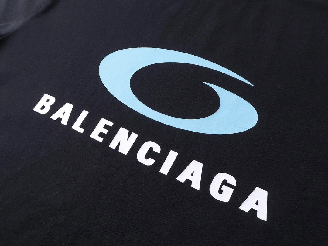 T-shirt à logo imprimé Balenciaga