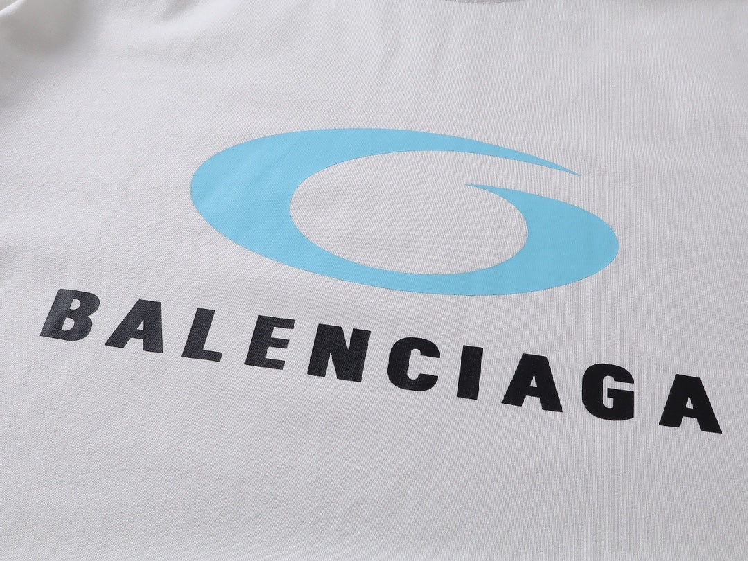 T-shirt à logo imprimé Balenciaga