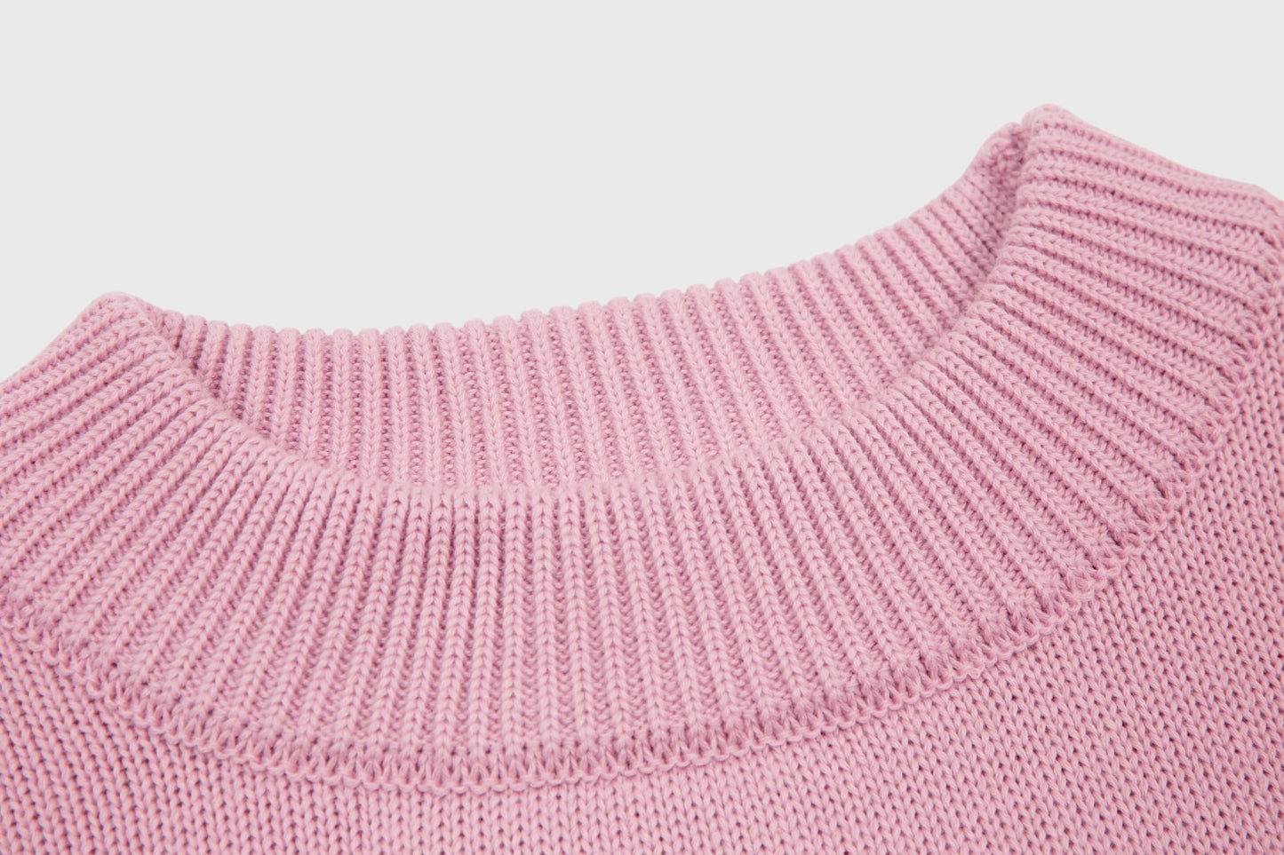 Pull en laine logo blanc Ami Paris