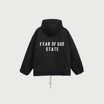 Veste de coach à capuches Fear of God Essentials
