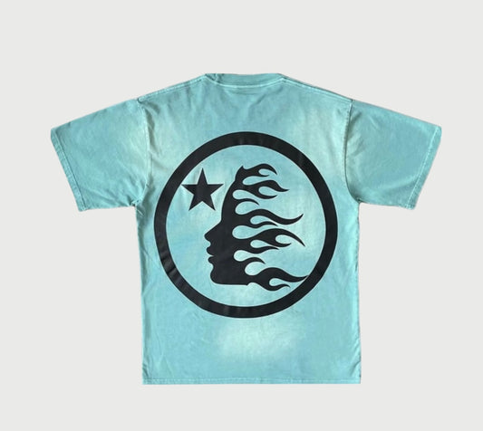 T-shirt Washed Red Hellstar