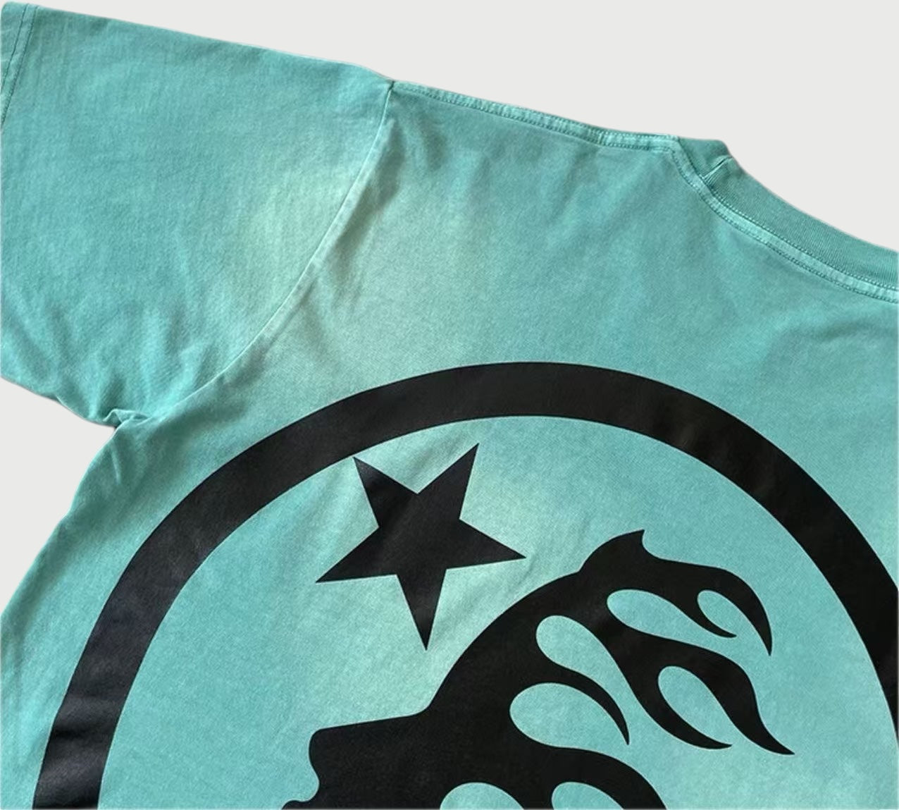T-shirt Washed Red Hellstar