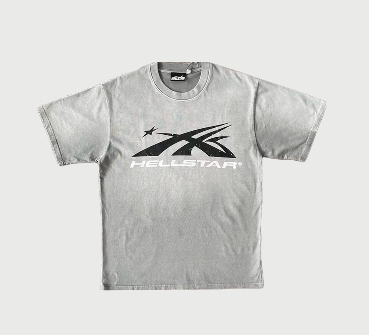 T-shirt Washed Red Hellstar