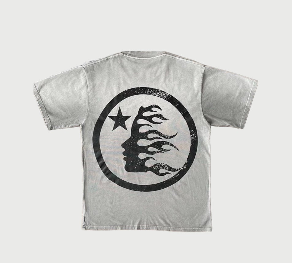 T-shirt Washed Red Hellstar