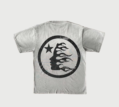 T-shirt Washed Red Hellstar