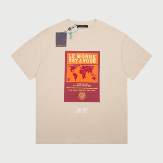 T-shirt graphique Louis Vuitton