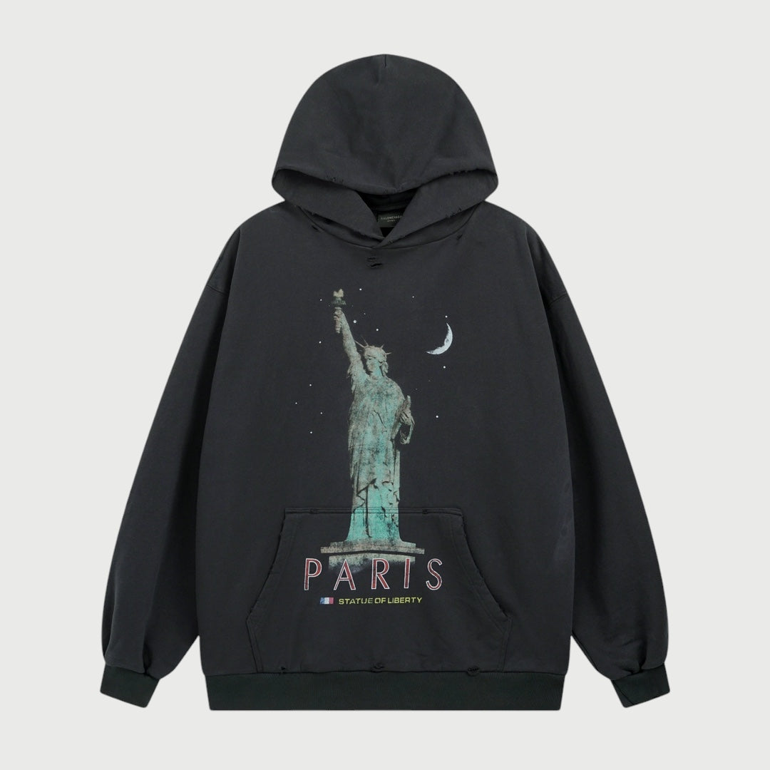 Hoodie Paris Liberty Balenciaga