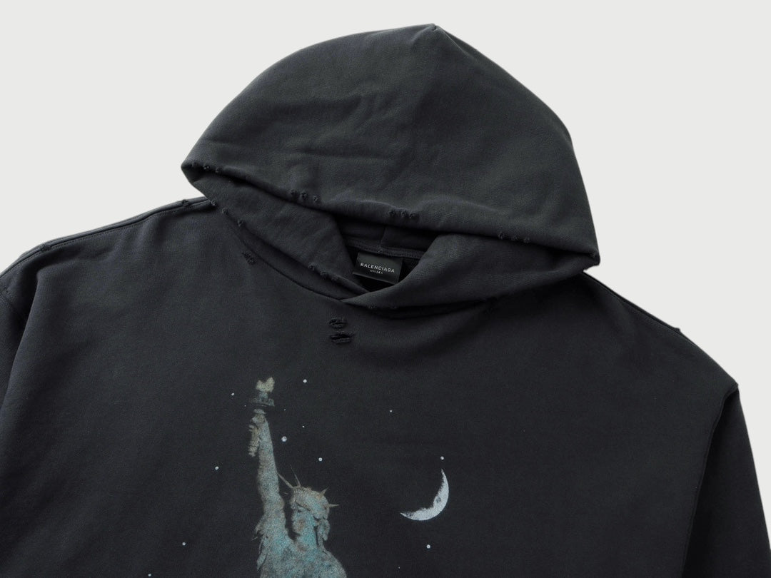 Hoodie Paris Liberty Balenciaga