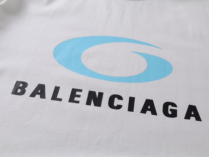T-shirt à logo imprimé Balenciaga